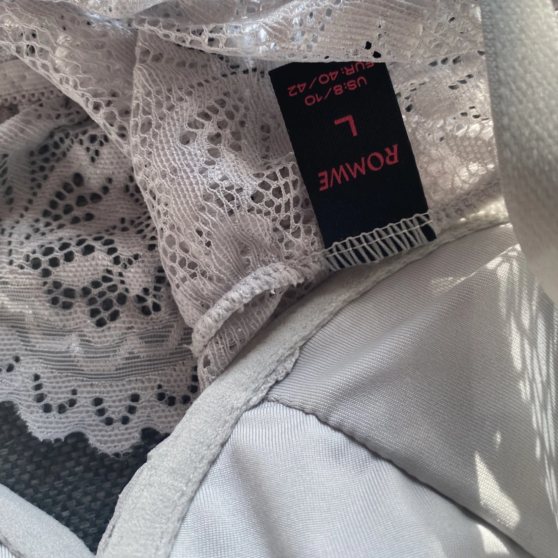 Fin romwe corsettopp - 90