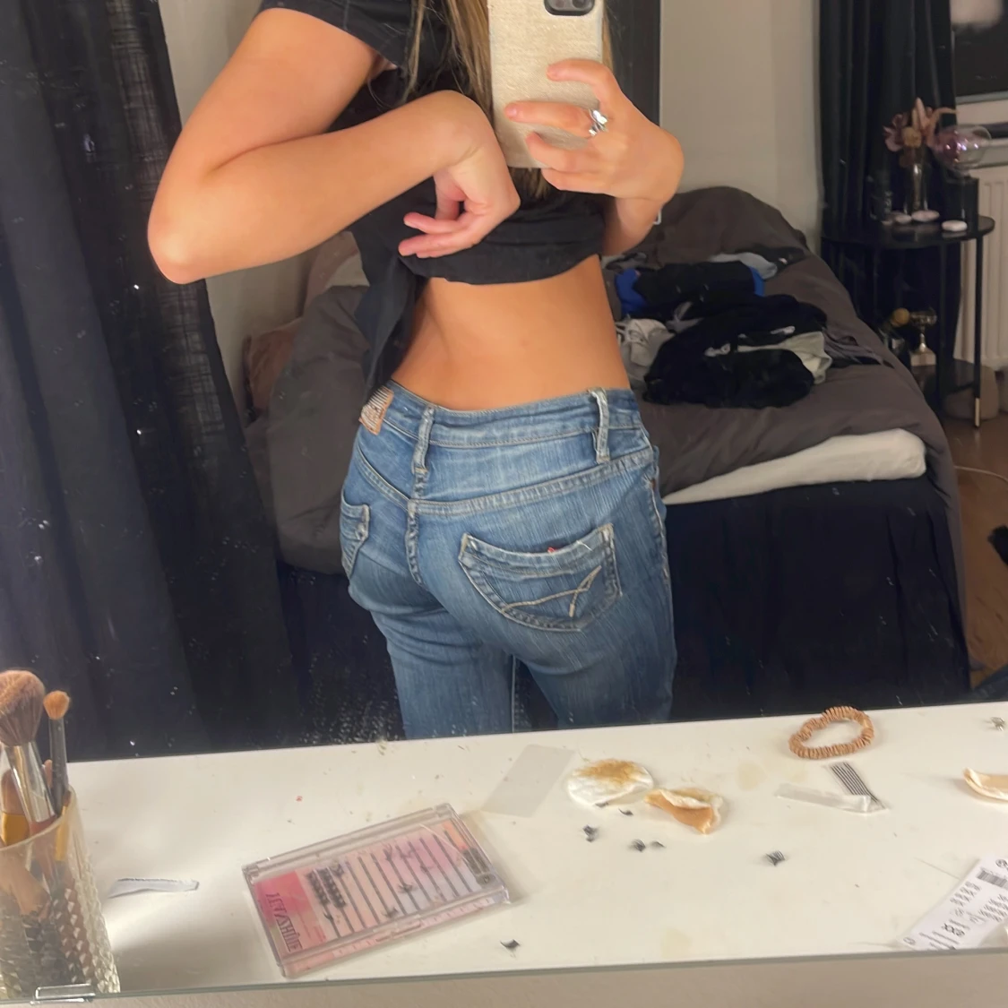 Lågmidjade jeans  - 91