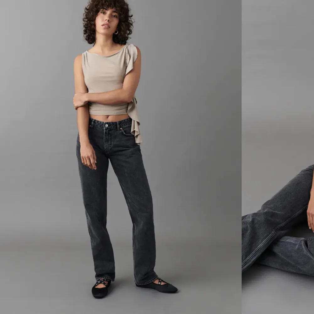 Säljer dessa jeans från Gina! Även i ljus blå Som nya Skriv för feler bilder. Jeans & Byxor.