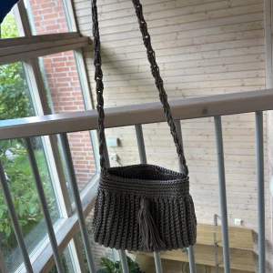 Virkad väska - Hand gjord väska 