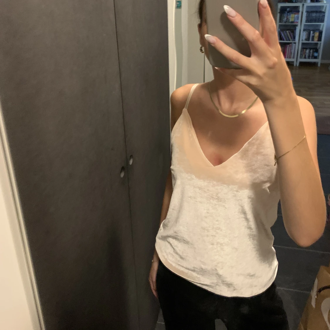 Beige/rosa topp - 91