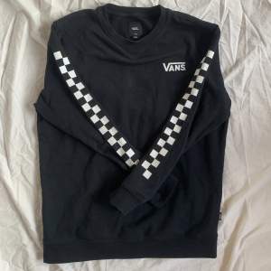 Vans Sweatshirt - Svart/ Vit - Storlek L - 🔲