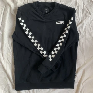 Vans Sweatshirt - Vans Sweatshirt - Svart/ Vit - Storlek L - 🔲