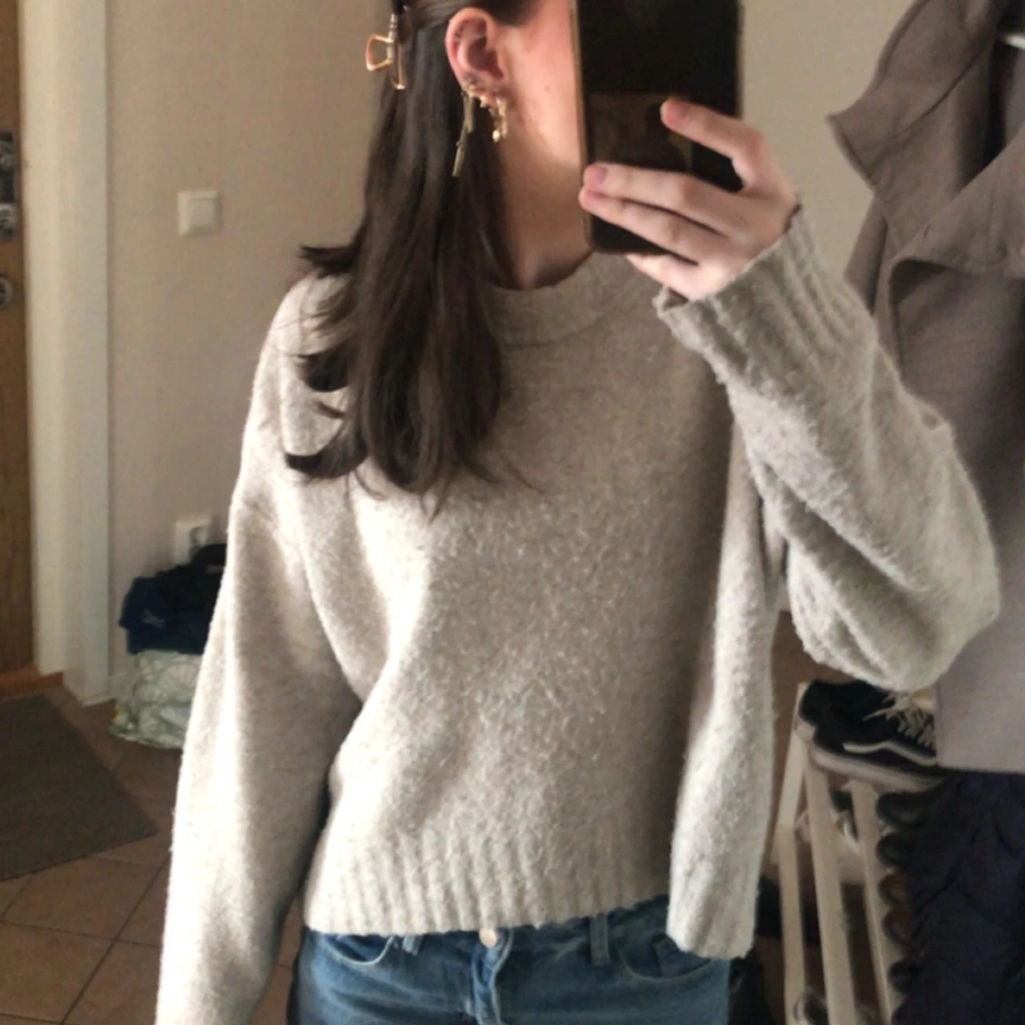 Stickad tröja  - 90