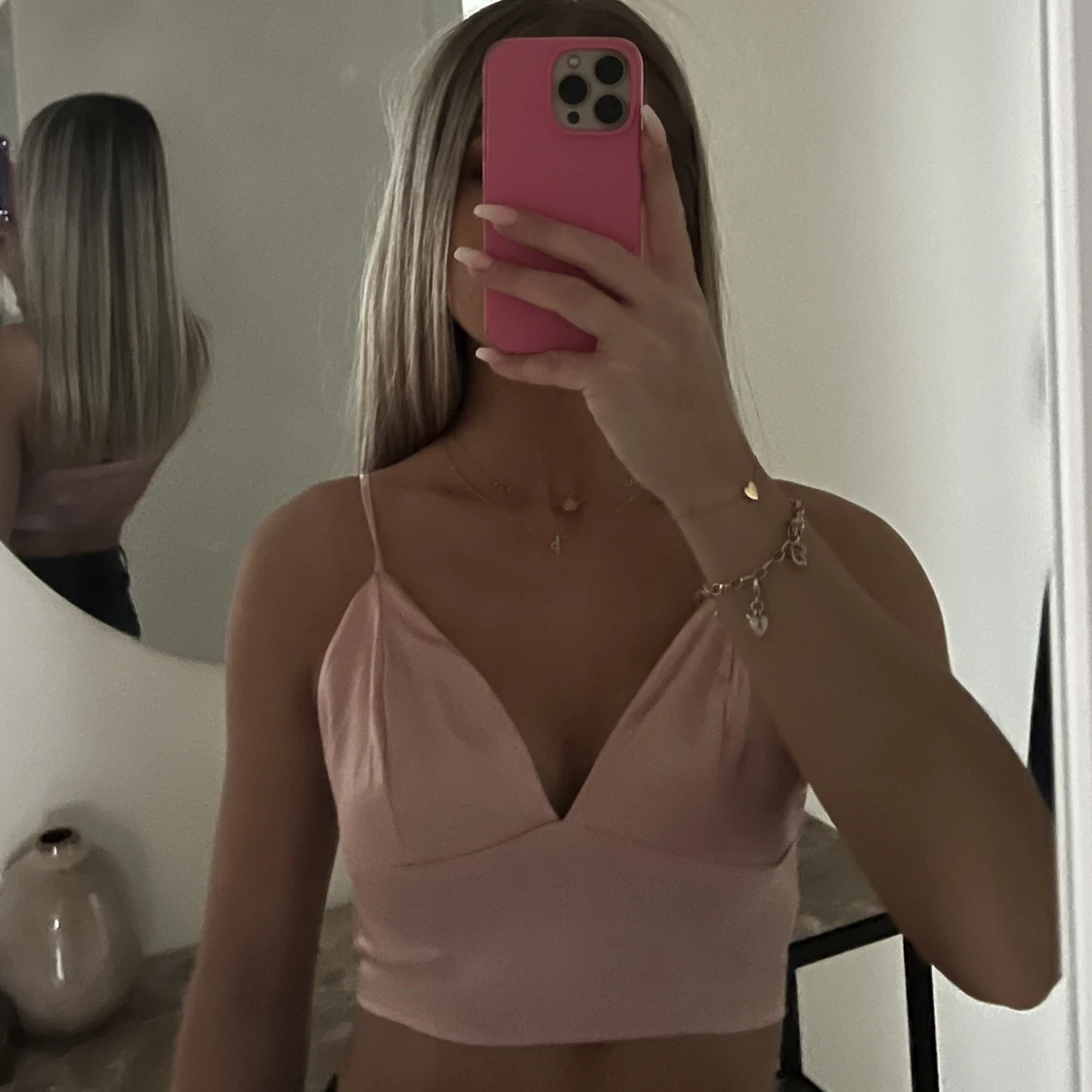 Satin bralette