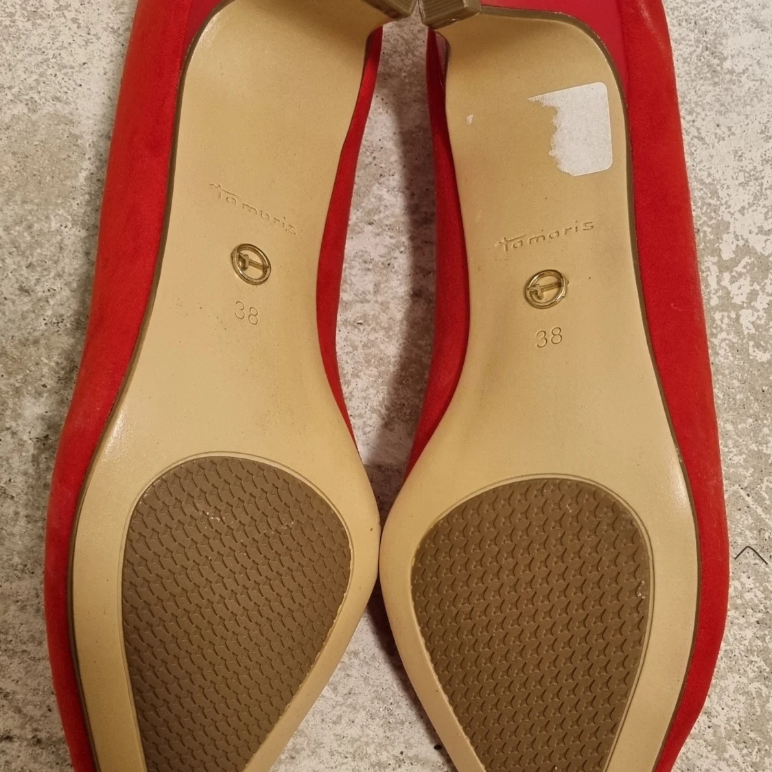 Tamaris klackskor i mocka - 91