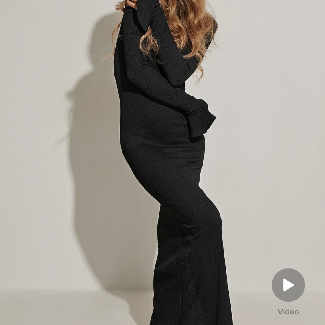 Svart långklänning NA-KDxHanna Schönberg - 90