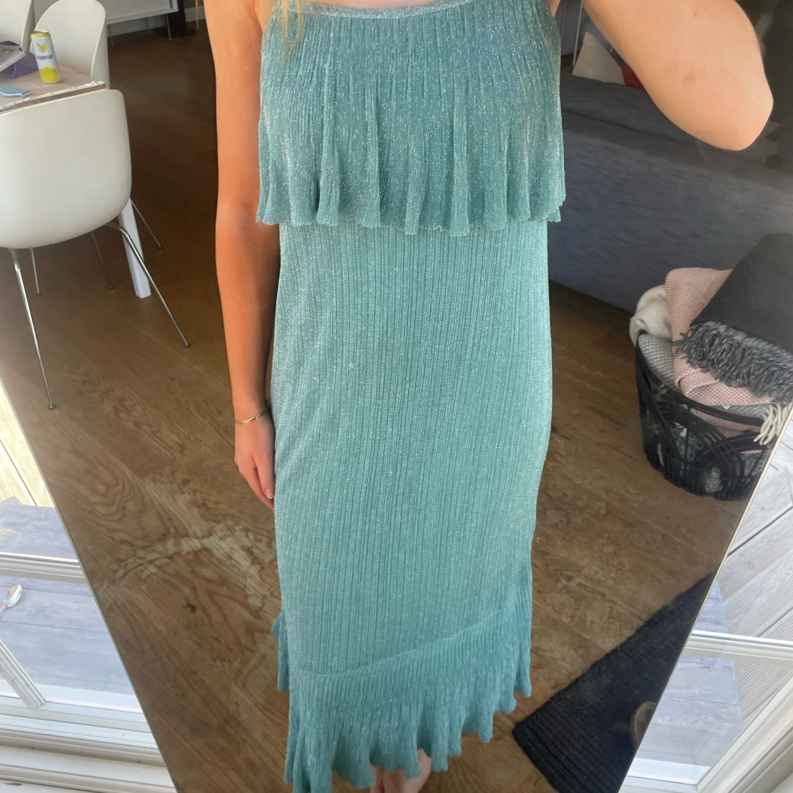 Glittrig långklänning❤️ - 90