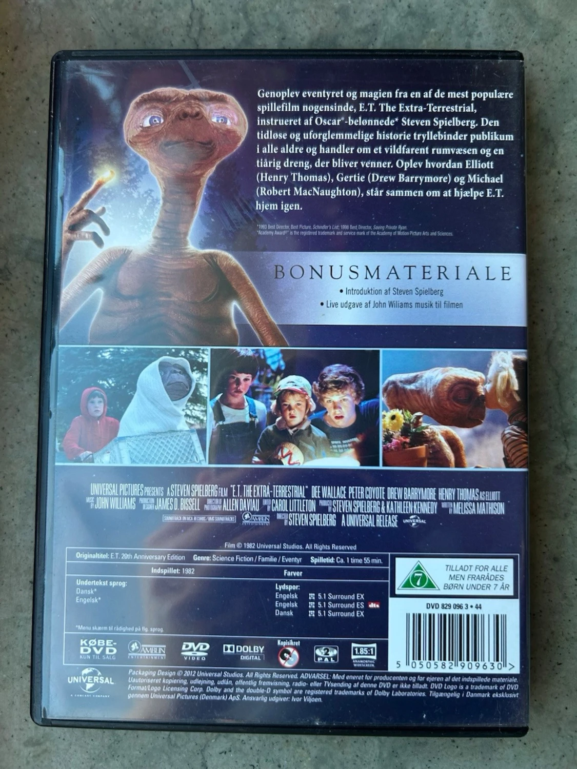 E.T The extra material DVD - 1