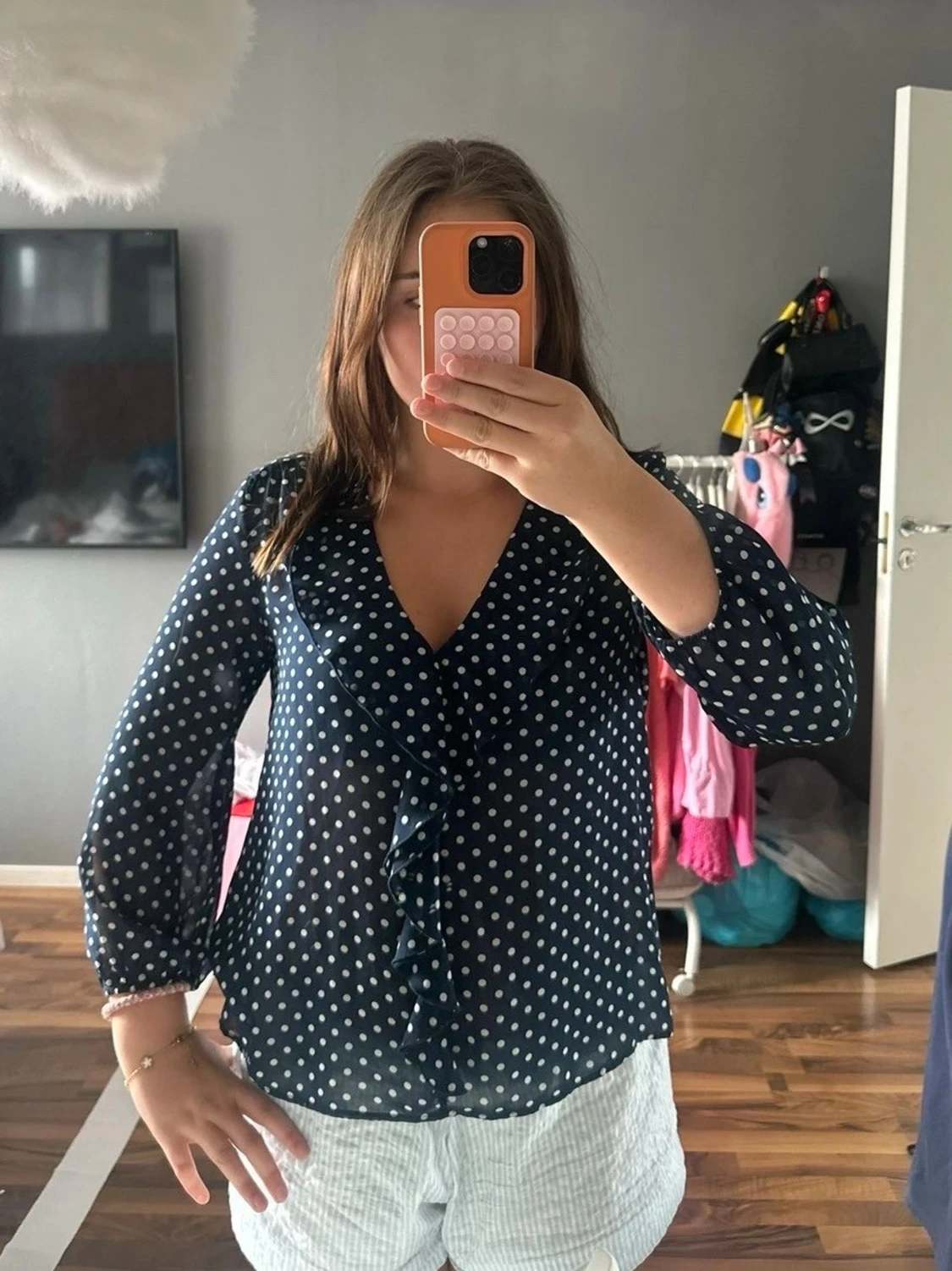 Blå blus - 1