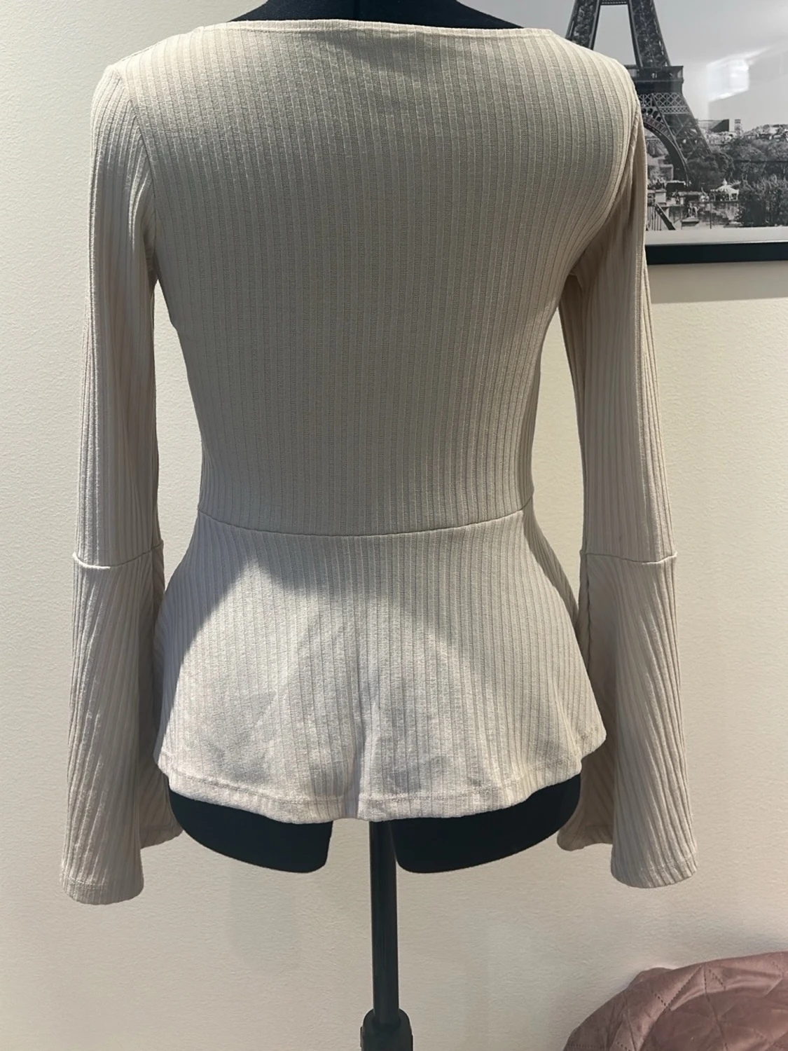 Beige topp - 1
