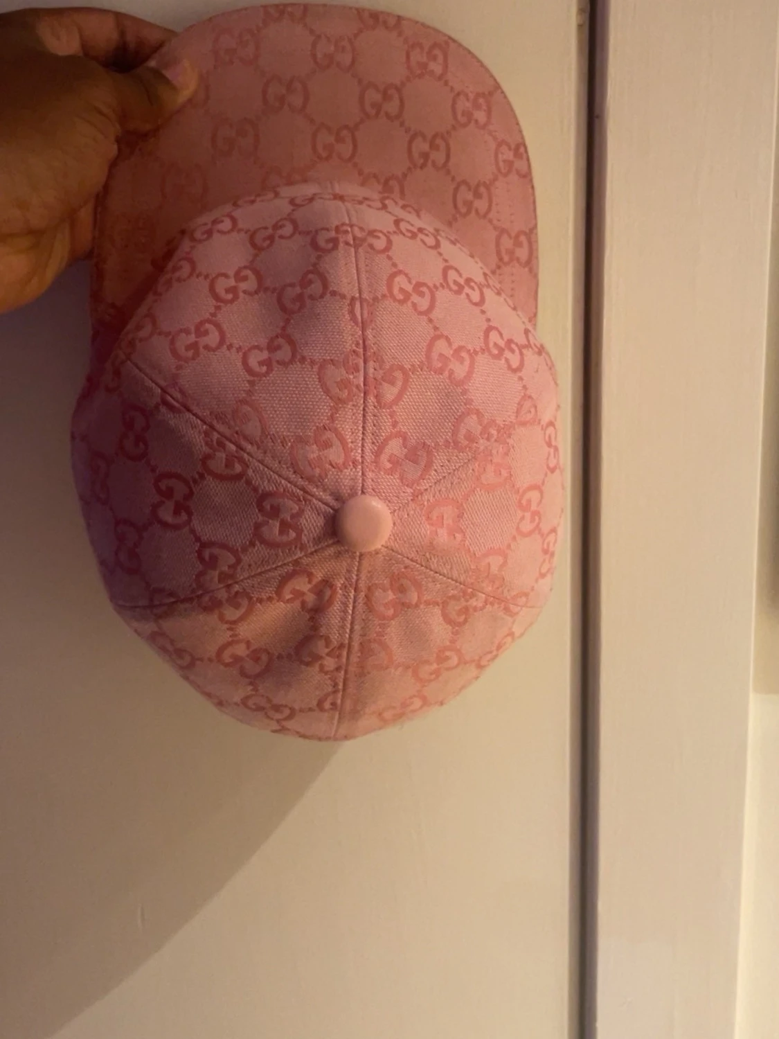 Rosa Gucci keps 