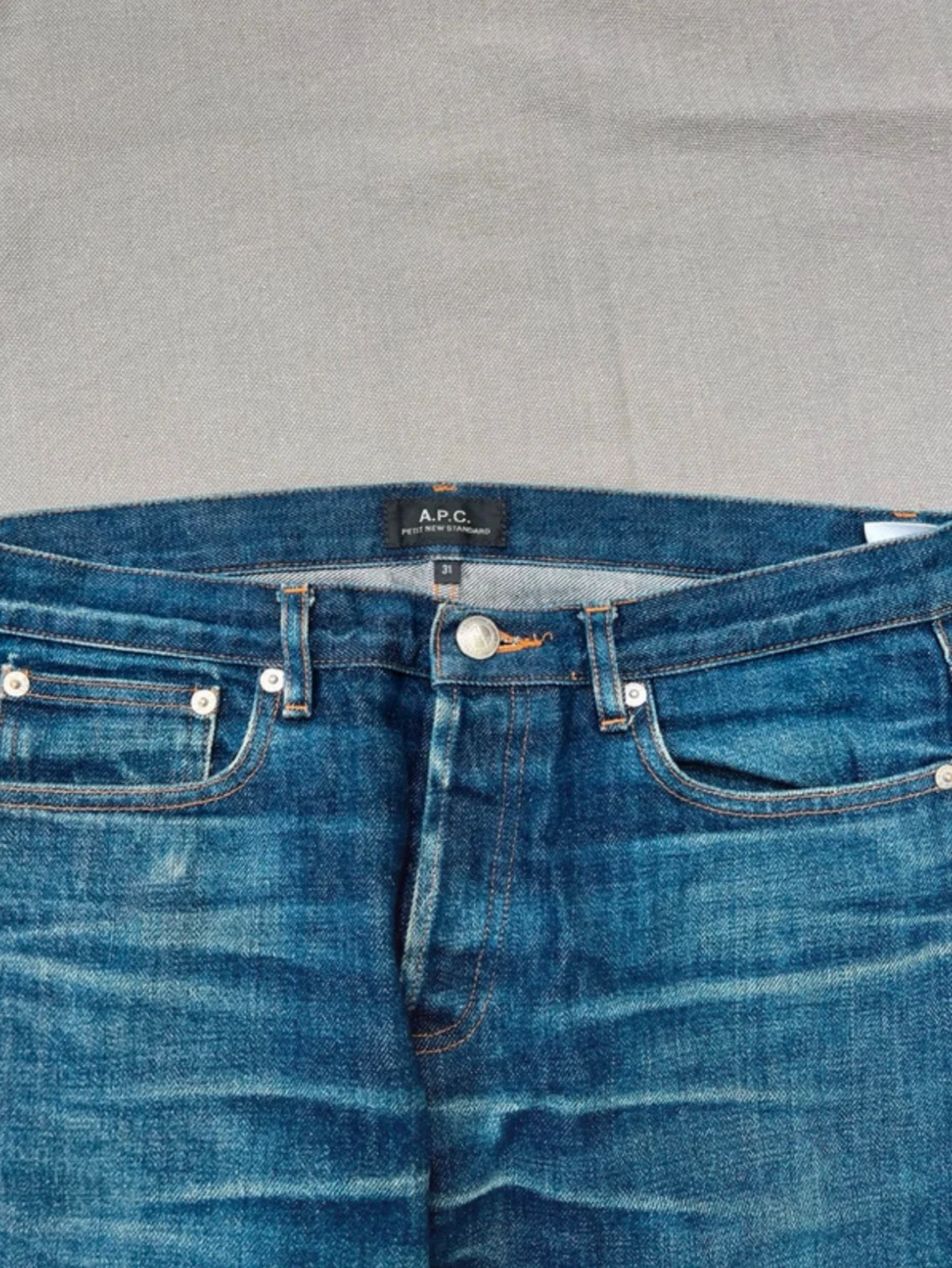 A.P.C selvedge petit new standard jeans - 4