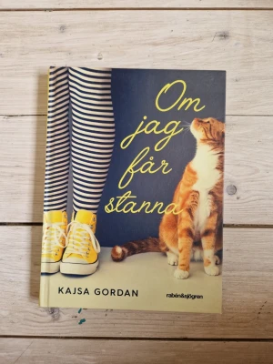 Om jag får stanna av Kajsa Gordan - En ungdomsroman som handlar om vänskap och utanförskap och är utgiven av Rabén & Sjögren.