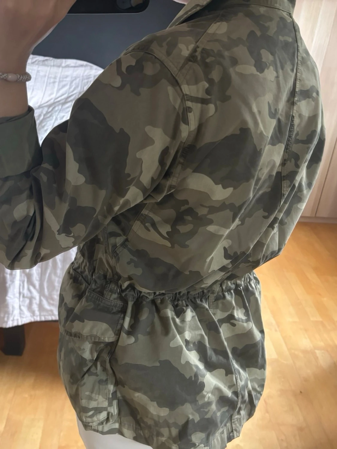 Militär färgad jacka  - 2