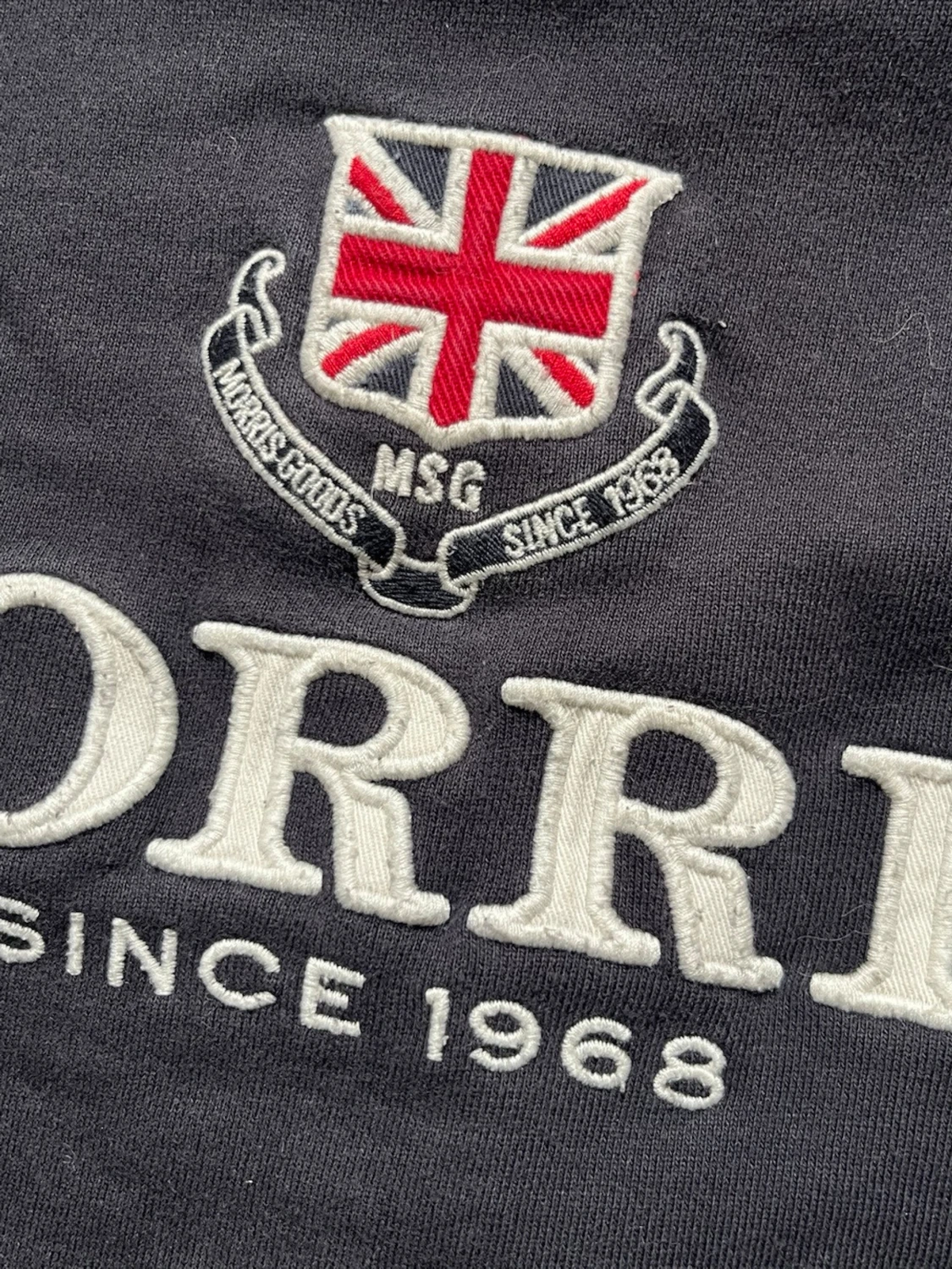 Svart sweatshirt från Morris - 1