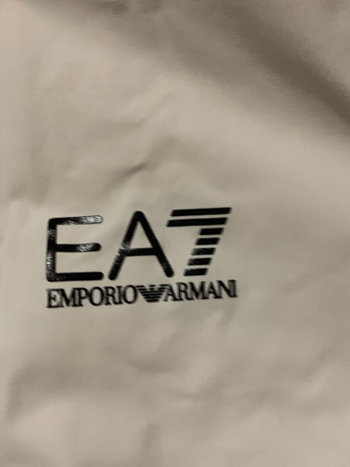 Vit vindjacka från EA7 Emporio Armani - 2