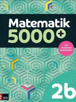 Matematik 5000+ 2b - Tappat bort matte boken och läraren är rasande? Inga bekymmer.  Boken går igenom allt inom matte 2b. Den köptes in 2022 men trots det är den i bra skick och det är inte ritat på någon sida.