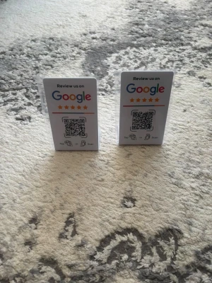 Google review card  - Två helt nya skickar inom samma dag 