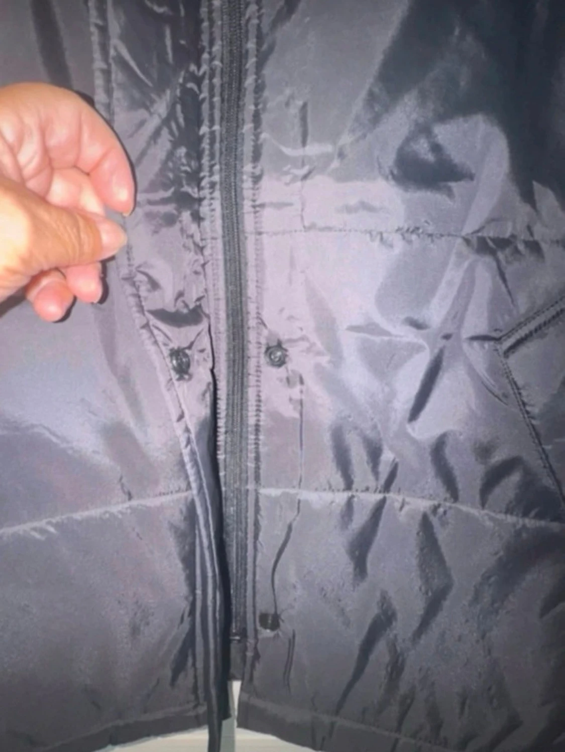 Ny. Black Puffer Jacket - 2