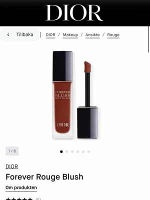 Dior Forever Rouge Blush flytande - Dior blush i färgen 08 oud. Nypris 499