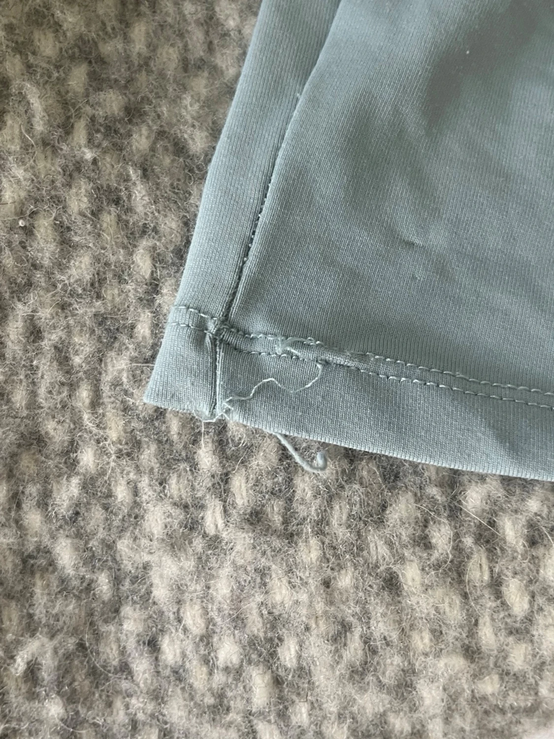 Ljusblå offshoulder topp - 3