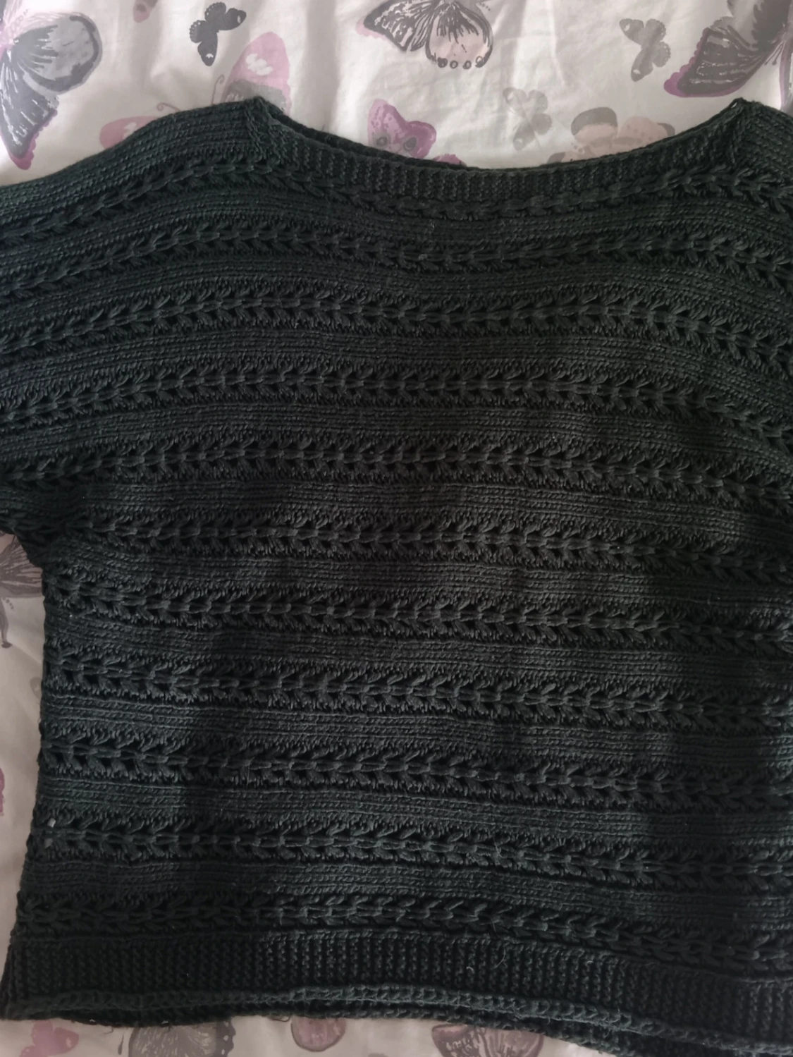 off shoulder tröja - 1