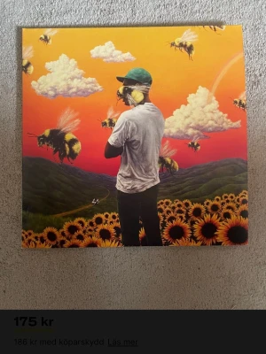 Tyler, the creator Flower boy - Tyler, the creator Flower boy, sleeve och skiva i bra skick. 