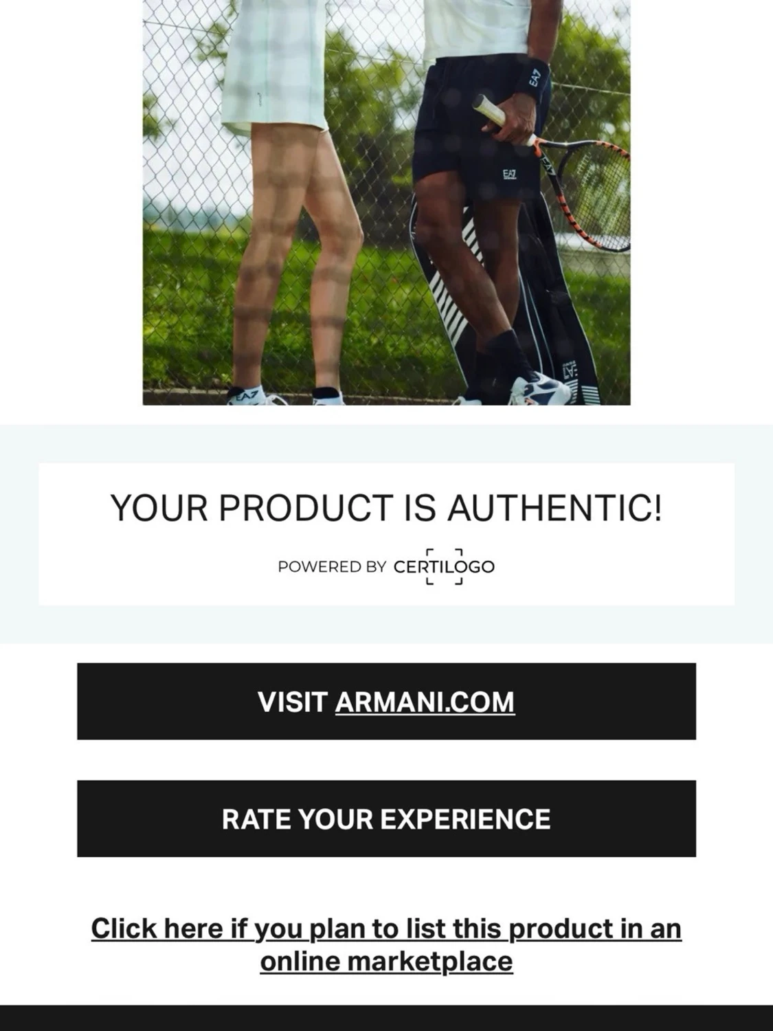Svarta EA7 Emporio Armani tofflor - 5
