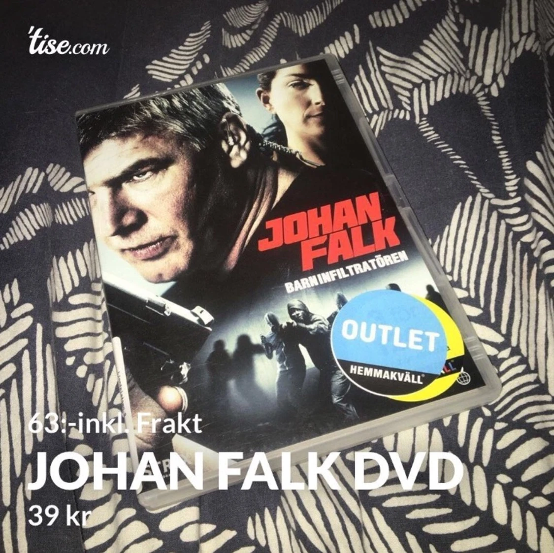 Johan Falk: Barninfiltratören DVD