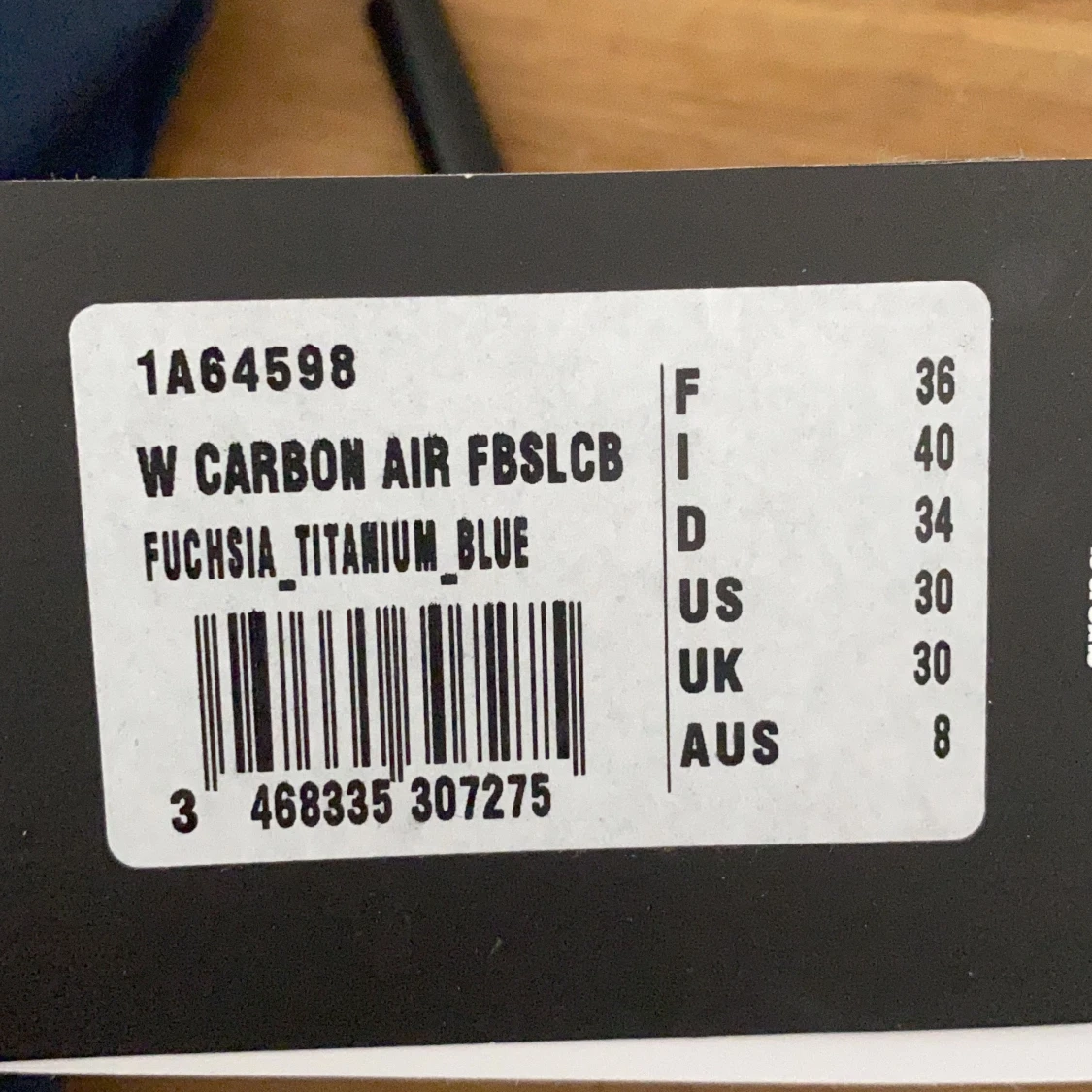 Oanvänd Tävlingssbaddräkt carbon air rosa dam (closed back) - 90