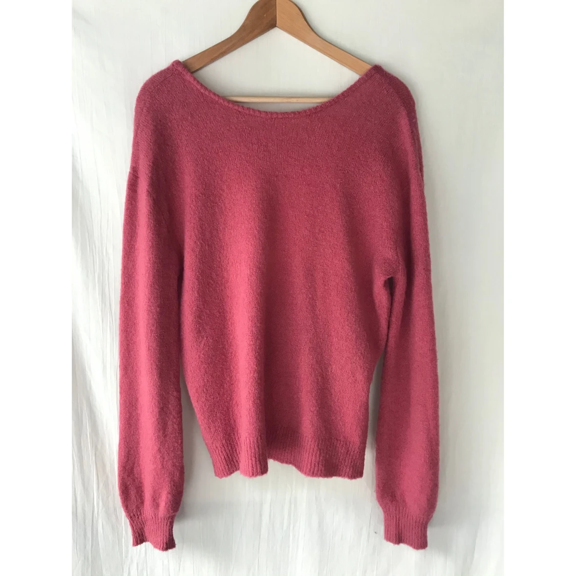 NA-KD rosa öppenryggen stickad tröja - 90