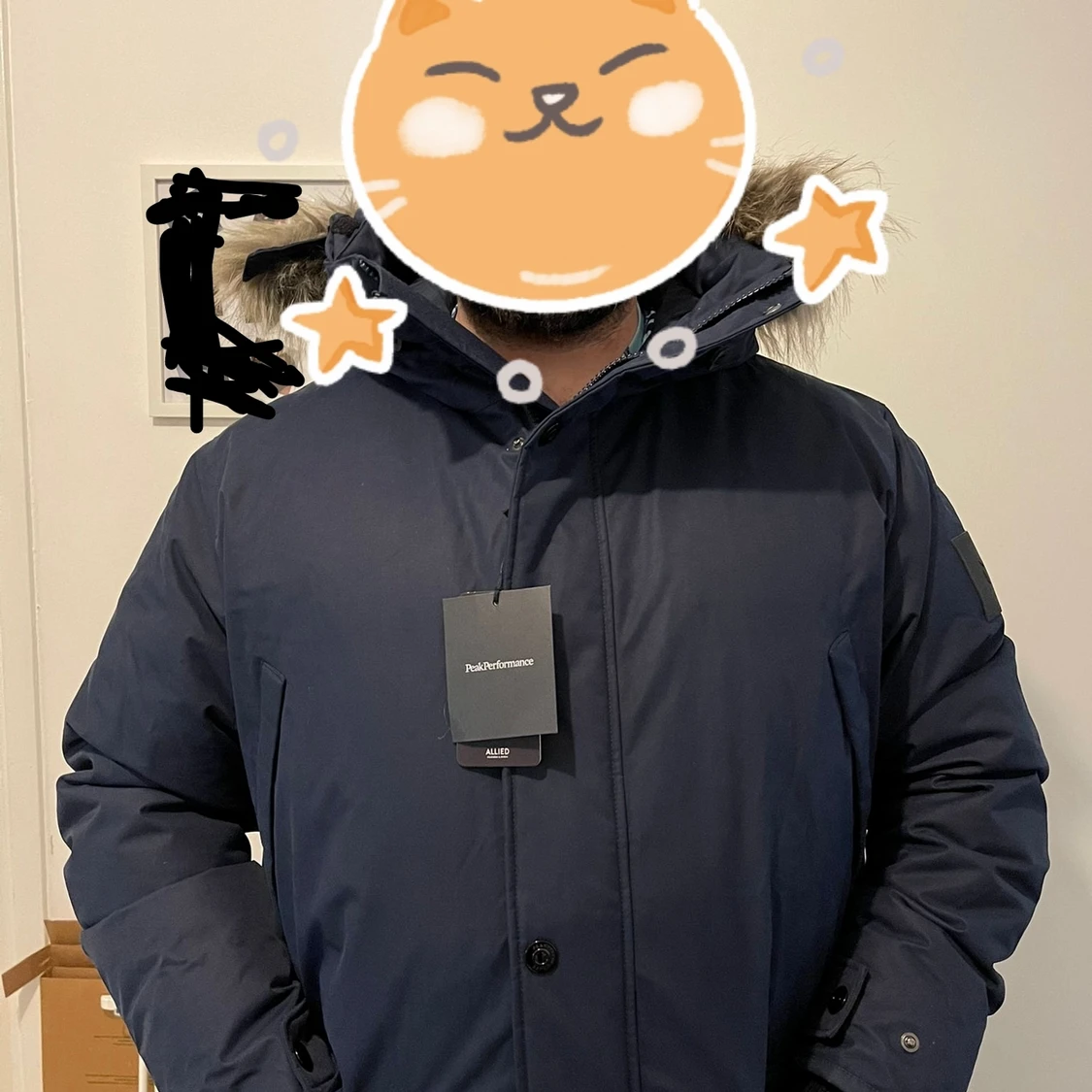 NY OANVÄND Peak performance XXL