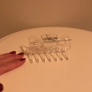 Hårklämma  - Genomskinlig