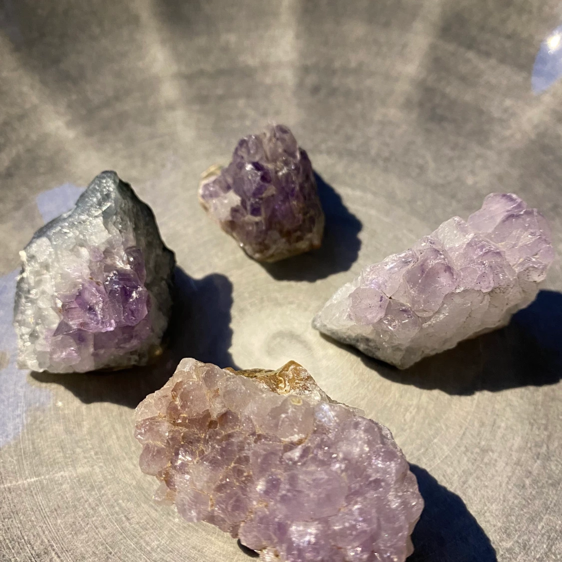 ametist clusters  - 90