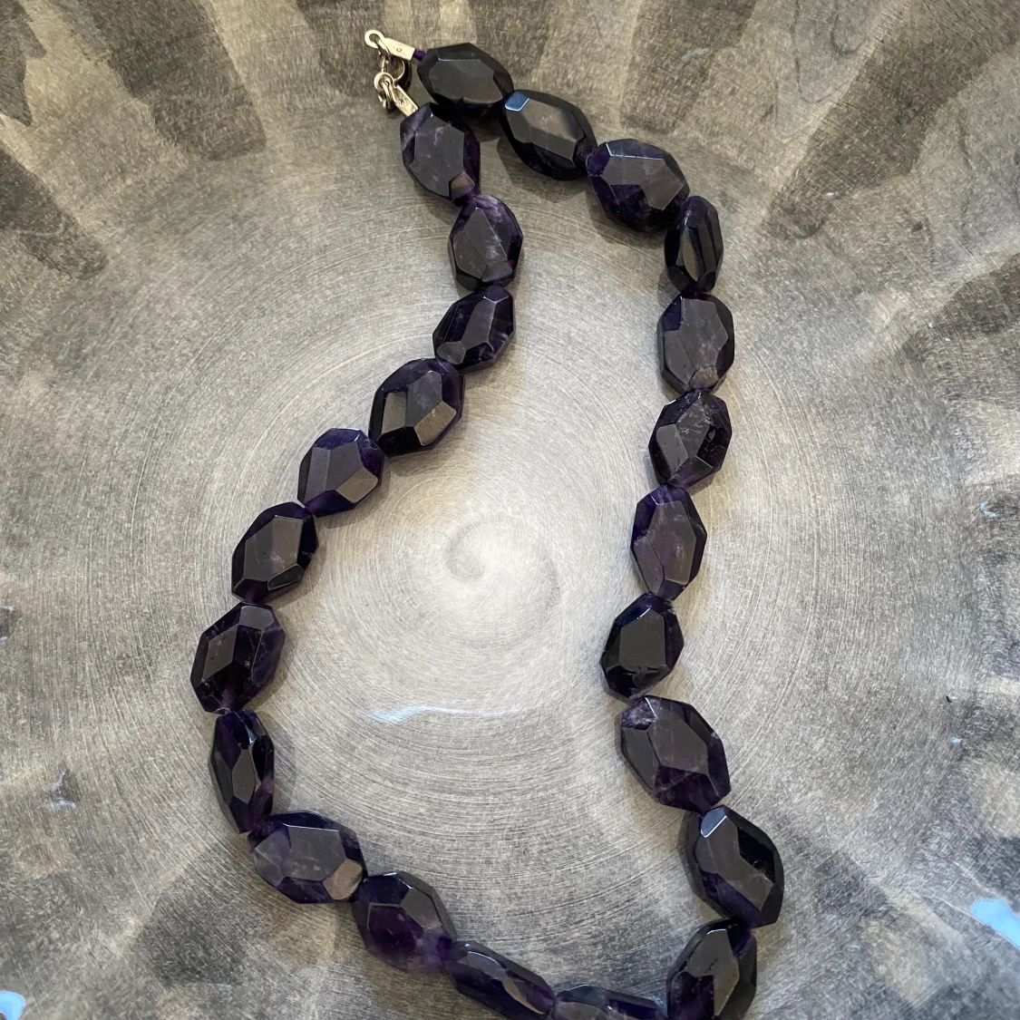 Ametist halsband  - 90