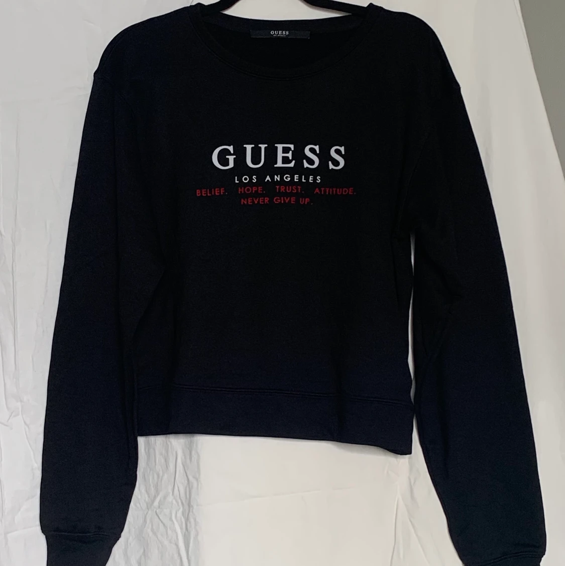Svart Sweatshirt från GUESS
