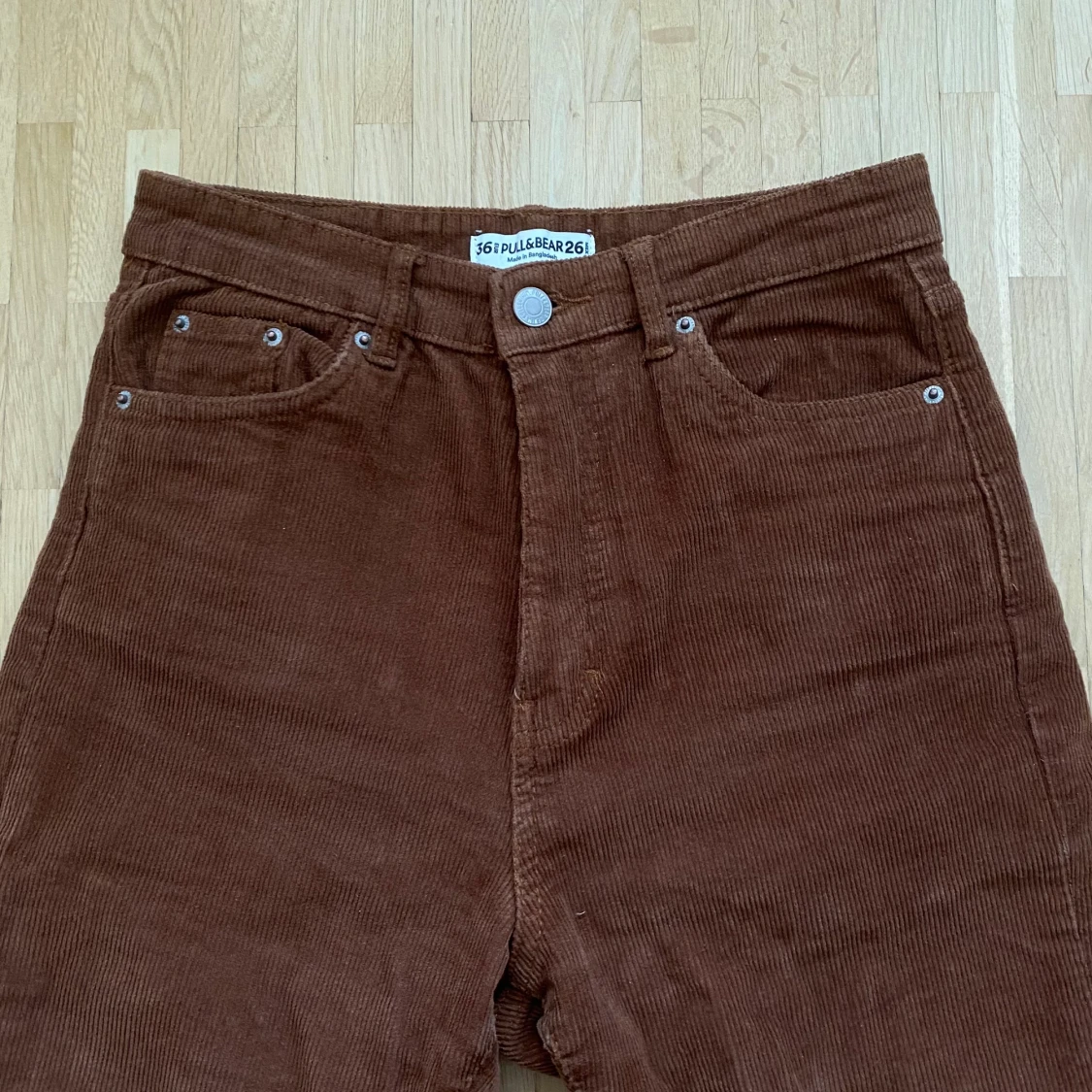 Bruna manchesterbyxor - 91