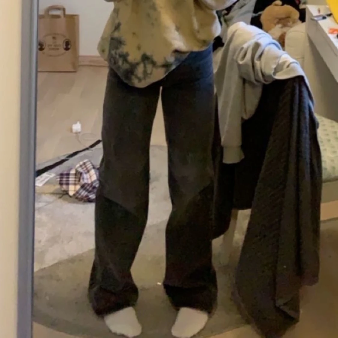 Monki vida Yoko Jeans Grå - 91