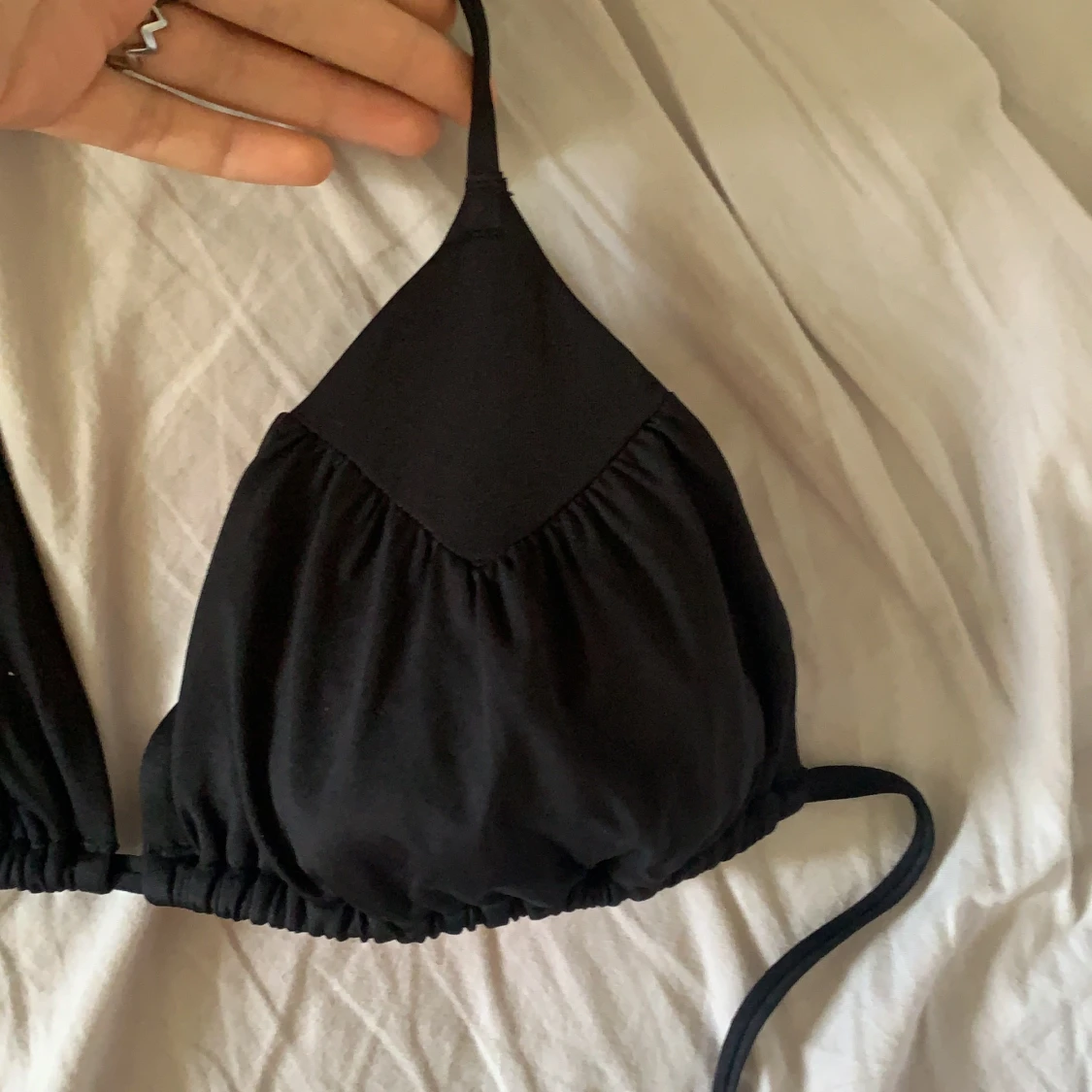 Svart bikinitopp - 90