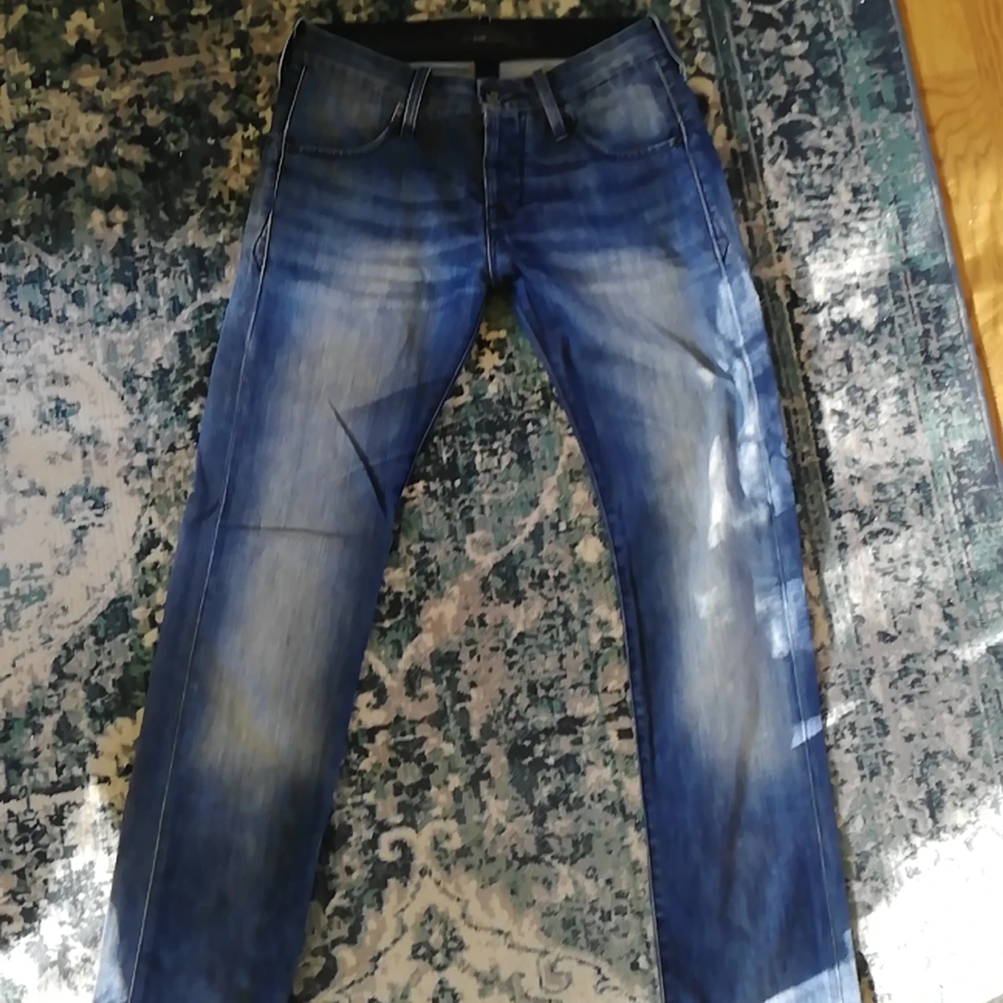 Baggyjeans från Lee strl. 30/32 - 90