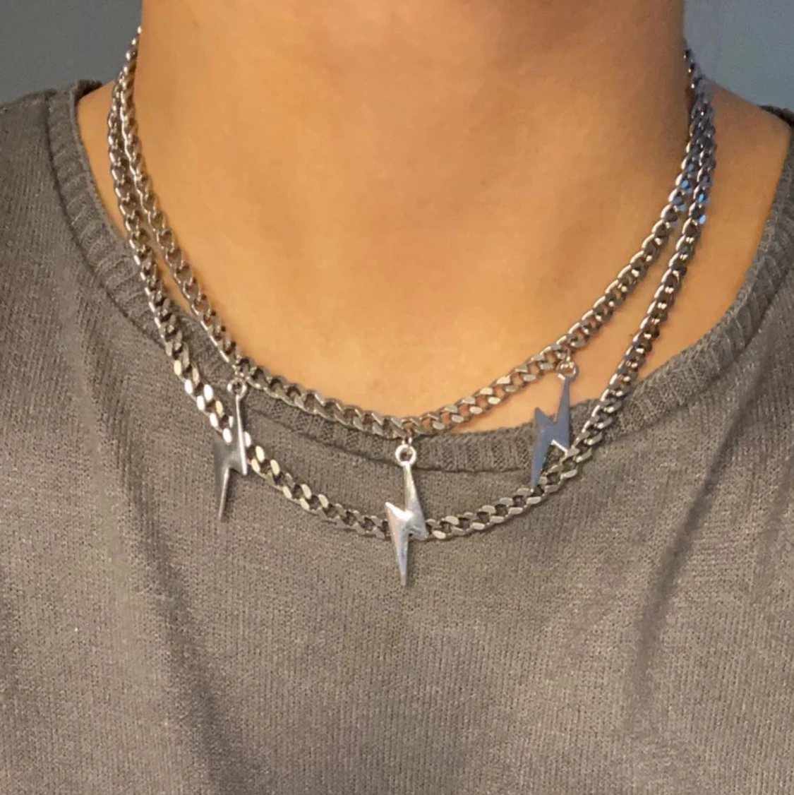 Halsband med blixtar - 90