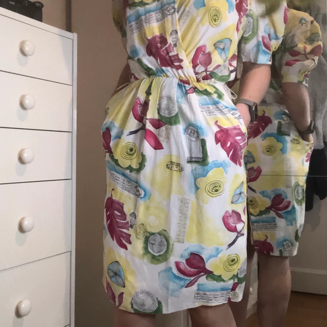 Vintage klänning S/M - 90