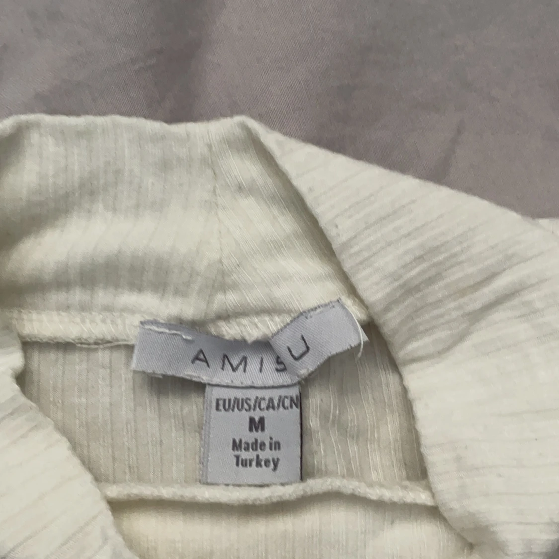 T-shirt m liten polokrage - 90