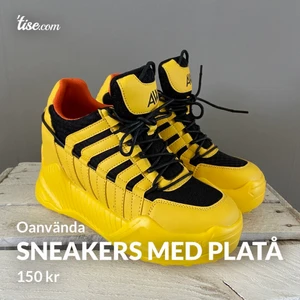 Sneakers med platå - Oanvända sneakers! Storl 38! 