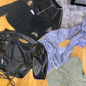 Toppar (34/36) - Olika toppar, zara, shein, hm, Mango