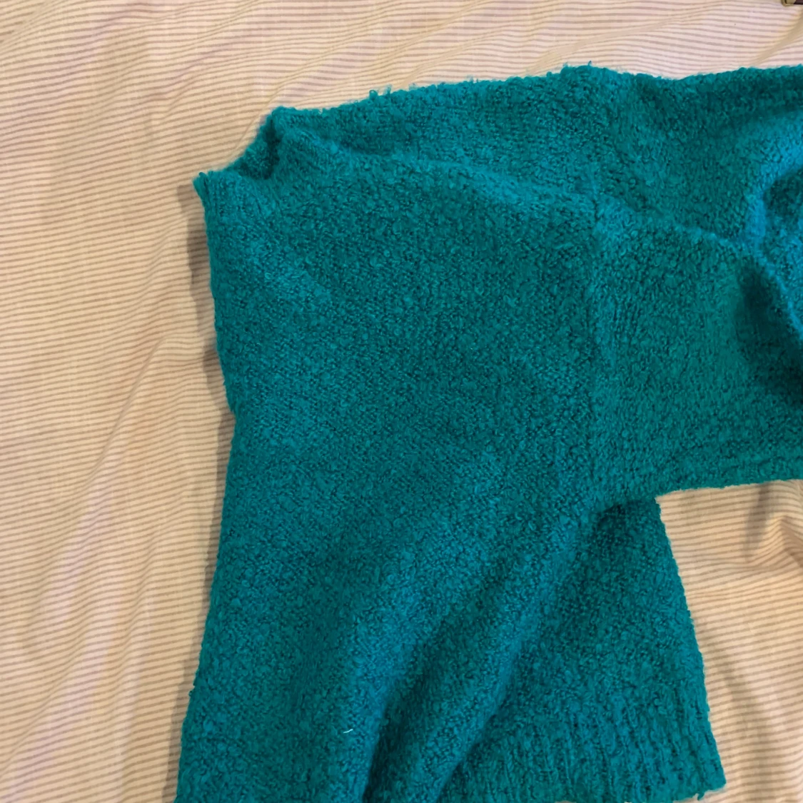Grön stickad kort tröja! - 90