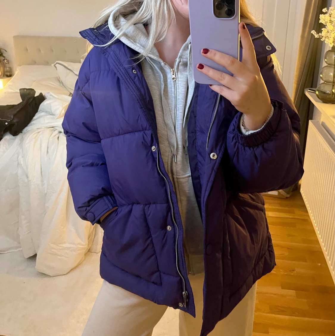 Lila jacka från Nelly