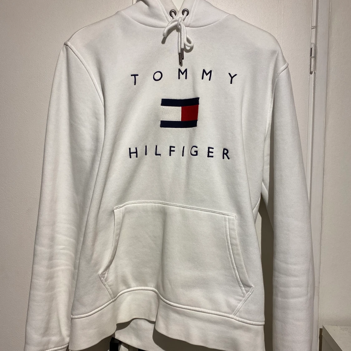 Tommy Hilfiger vit hoodie