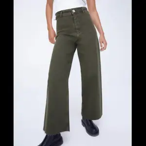 Gröna jeans från Zara 